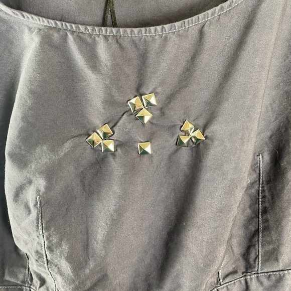 Ava & Viv Black Babydoll Dress with Studs size 0X - Picture 13 of 15